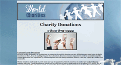 Desktop Screenshot of localcharitydonations.com